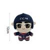 New 10cm Heated Rivalry Plush Pendant Doll Mini Blue Shane Black Ilia Keychain Pendant Doll For Decorative Backpack Gifts