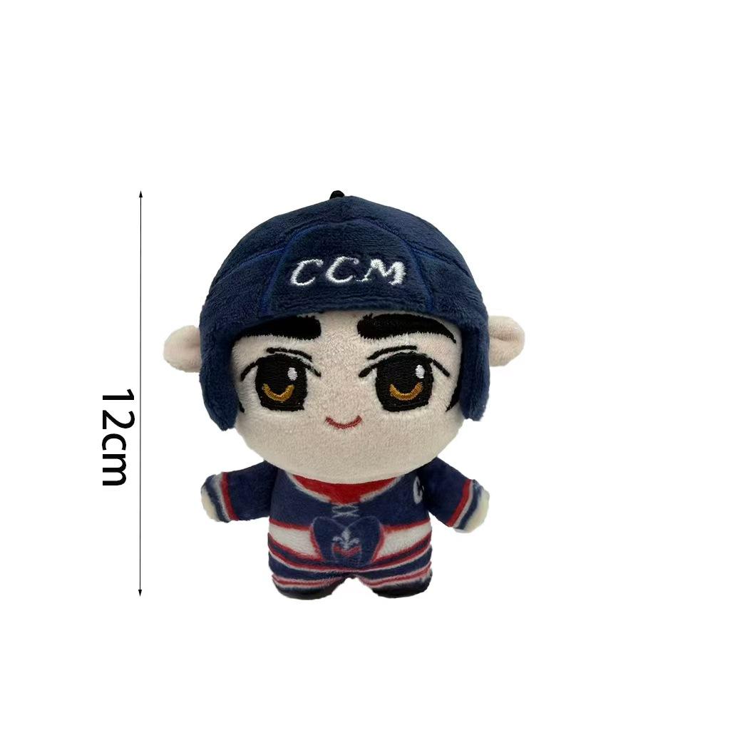 New 10cm Heated Rivalry Plush Pendant Doll Mini Blue Shane Black Ilia Keychain Pendant Doll For Decorative Backpack Gifts