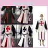 Deluxe Polyester Medieval Knight Long Sleeve Outfit Cosplay Costume