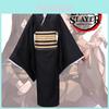 Authentisches Demon Slayer Kimetsu No Yaiba Mitsuri Kanroji Cosplay Kostüm aus weichem Wollstoff S M L Xl Xxl
