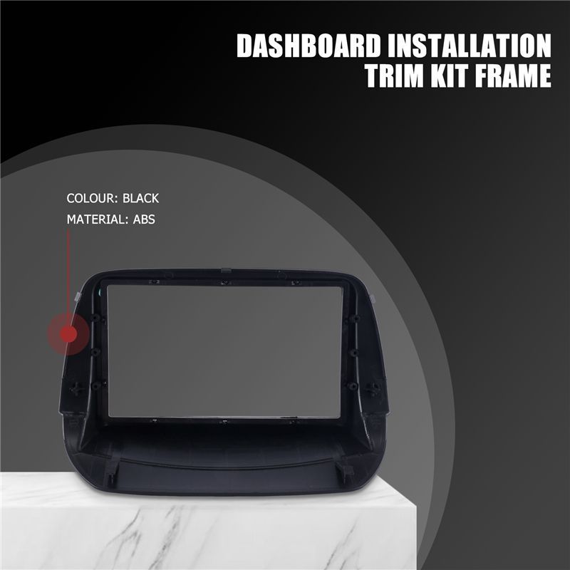 ABTU-Car Radio Fascia For Fiat Doblo Opel Combo Tour DVD Stereo Frame Plate Adapter Mounting Dash tallation Bezel Trim Kit