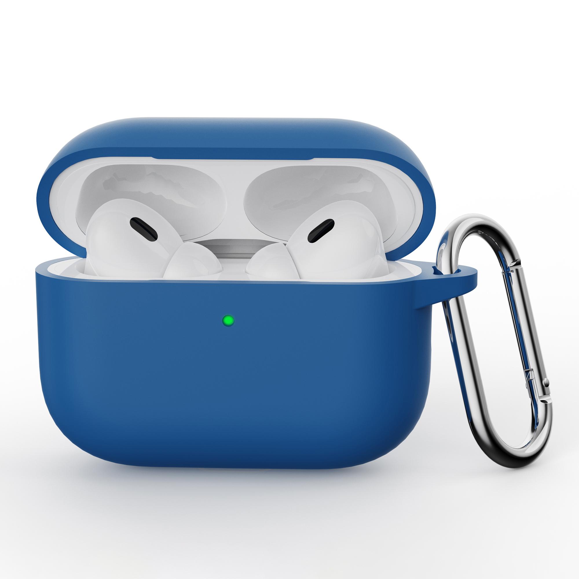 

For AirPods Pro 3 Silicone Case Earphone Protective Cover with Carabiner I