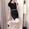 2026 Summer Women's Waist-Cinching Professional Dress - Fashionable, Slimming, and Flattering OL Style