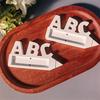 Letter Pencil Shape Resin Silicone Mould Silicone Chocolate Holder Mould for Classroom Decoration Handmade Candy Chocolate Holder Classroom Decoration