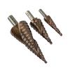 Cobalt High-Speed Steel Step Drill Bit for Thin Metal and Stainless Steel