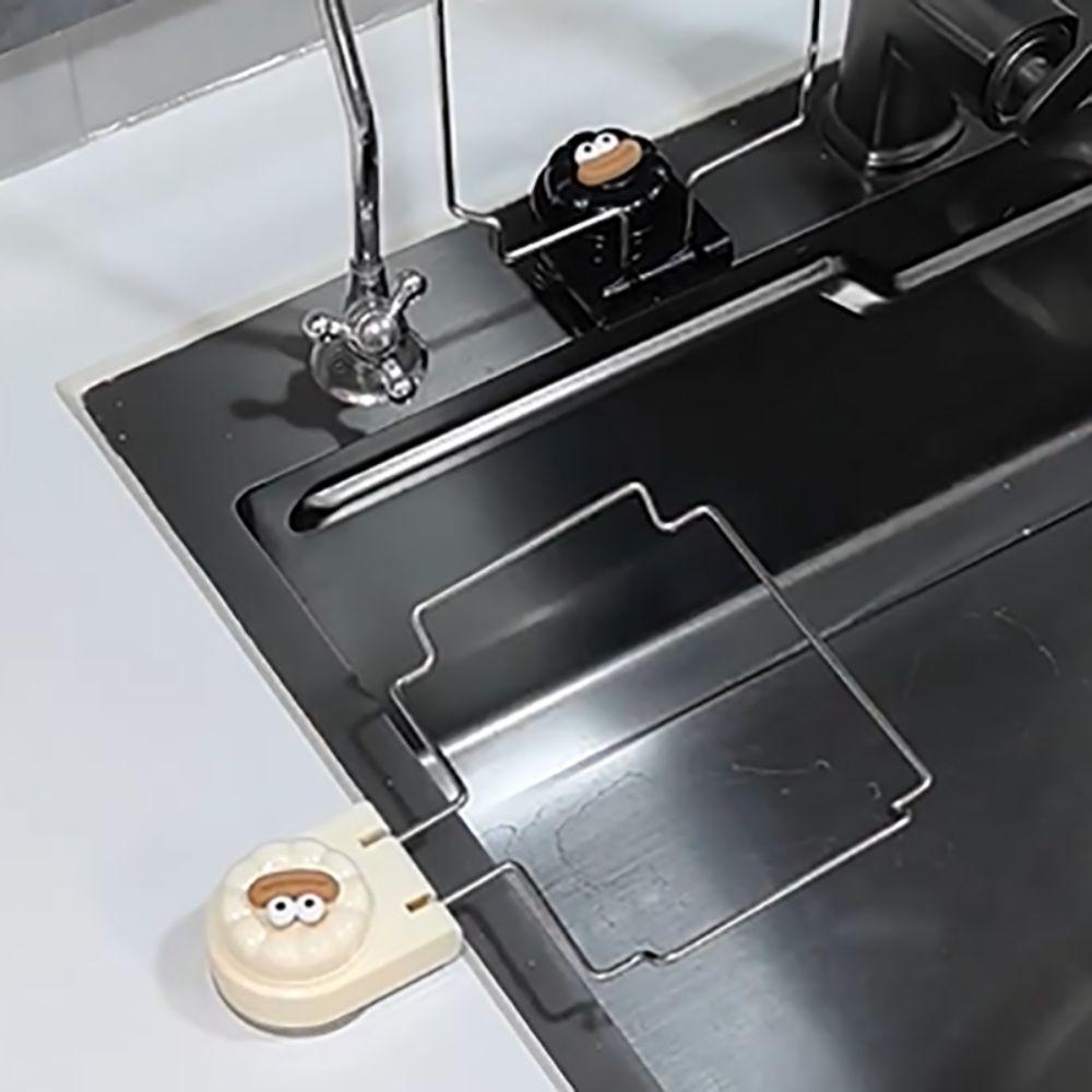 Strong Load-bearing Sink Strainer Basket Folded Design Garbage Drain Rack  Leftovers