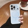 Luxury Glass Camera Protect Phone Case For iPhone 17 16 15 14 13 Pro Max 17Pro For Magsafe Magnetic Liquid Silicone Soft Cover