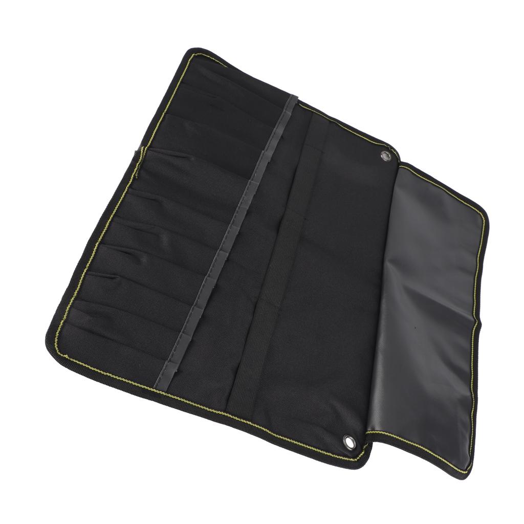 Motorcycle Roll Tool Pouch Large Capacity Thick Portable Multi Hanging Tool Bag