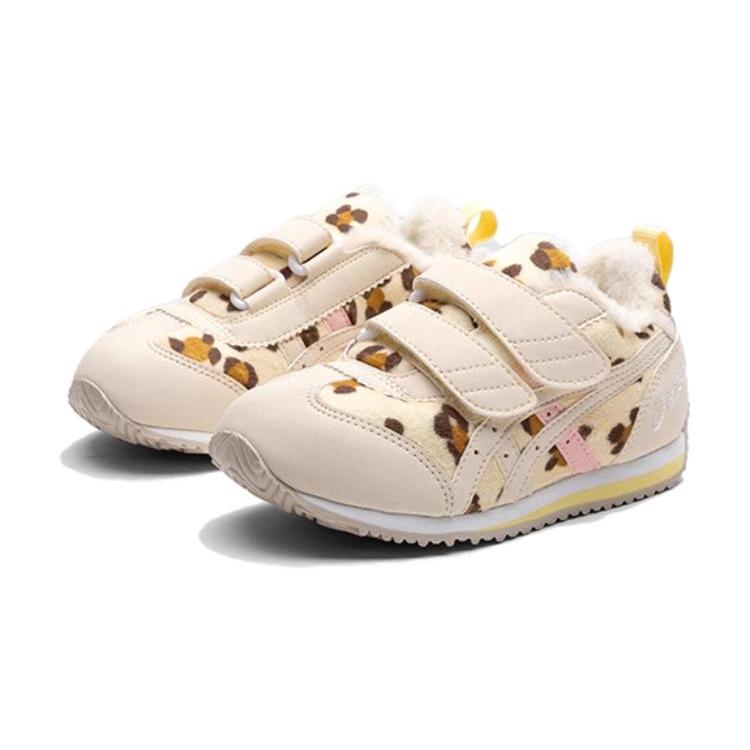 ASICS Cotla Thermal Abrasion Resistant Breathable Low top Kids Lifestyle Shoes Beige Children Aged 3 7 Years Old 1144A349-200