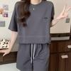Navava Women Training Short Sleeve Shorts Two Piece Set Nt2340