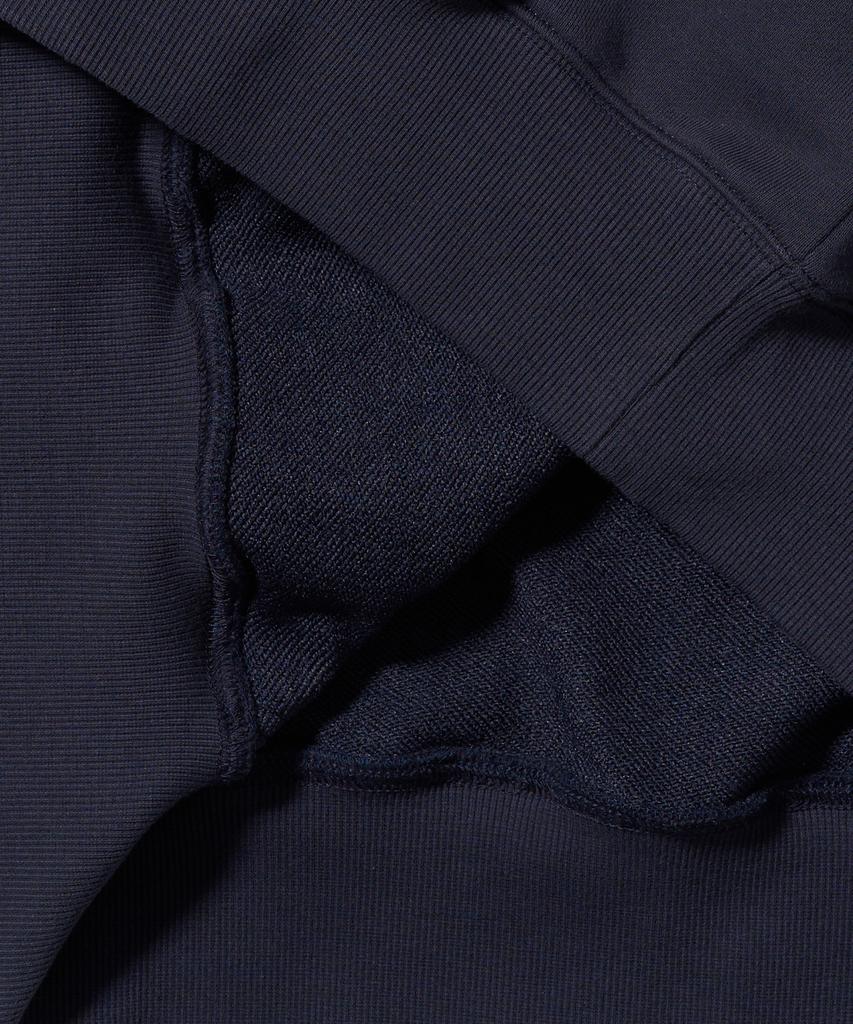 Aeca Aeca Signature Zip Up Hoodie-Navy