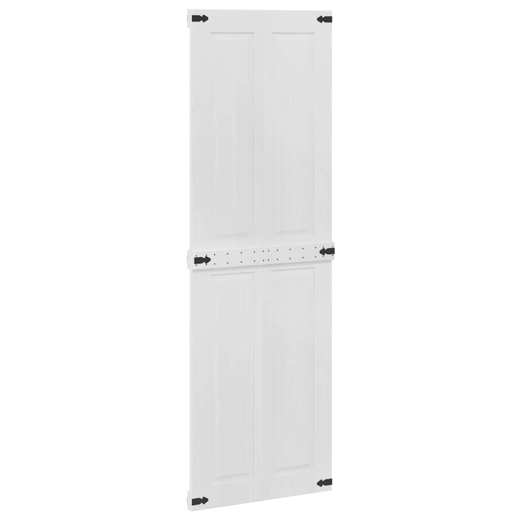 Barn Door Corona White 70 x 210 cm Solid Pine Wood