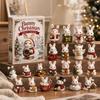 Wreath Christmas Advent Calendar for Holiday Countdown Surprise