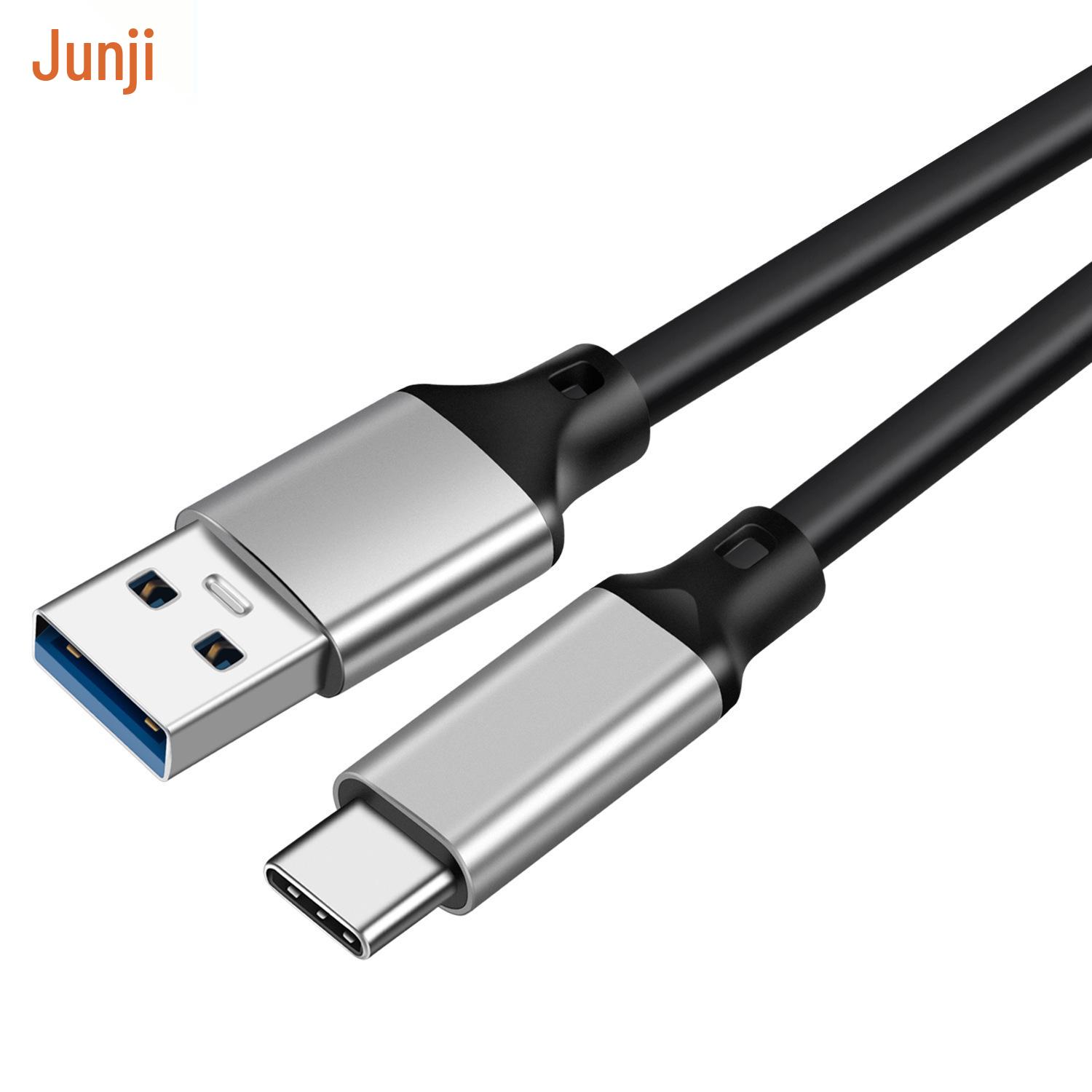 

Кабель даних USB 3.2 до Type-C 10 Гбіт/с Високошвидкісний 60 Вт 3 А для мобільних телефонів та корпусів для жорстких дисків 3m
