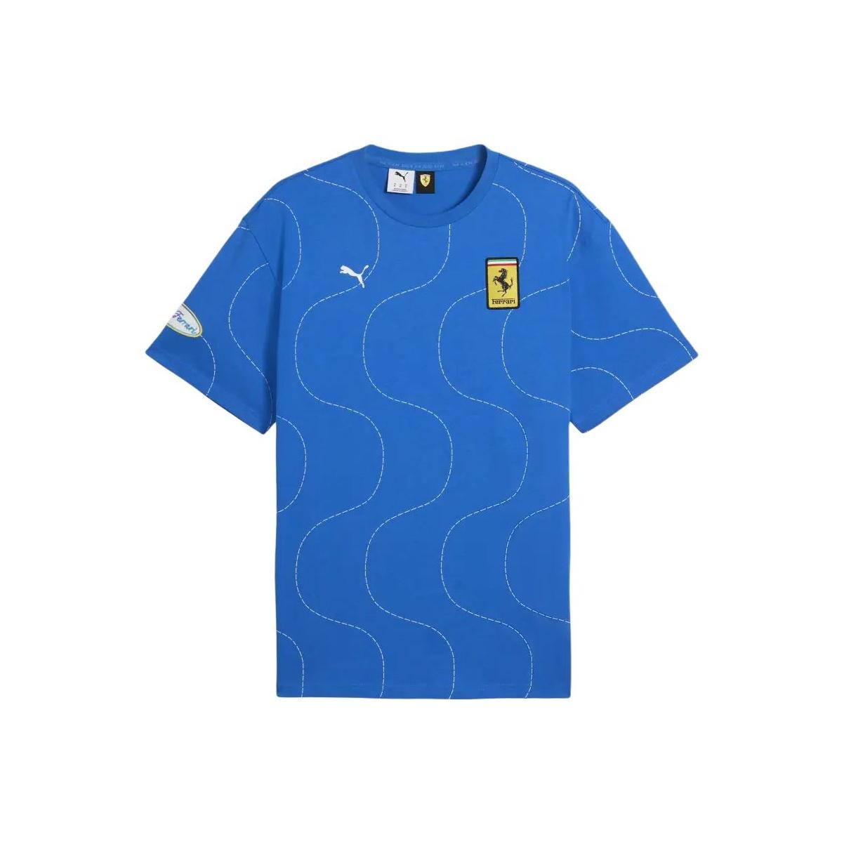 

Puma Scuderia Ferrari HP Monza Comfortable Soft Versatile Sports T-Shirt Men Tops 633161-09 XXL