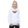 DC Comics Womens/Ladies Justice League Movie Wonder Woman Emblem Hoodie