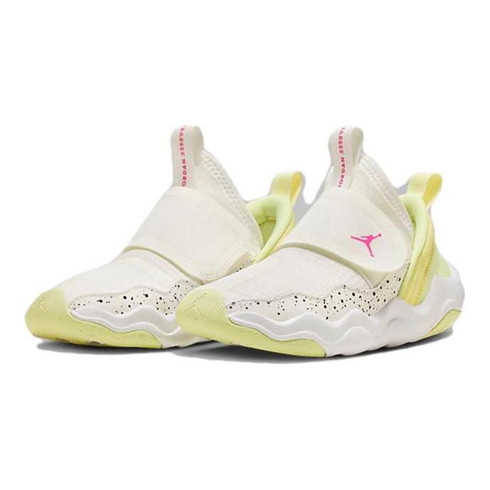 Air Jordan 23/7 PS Sail Laser Fuchsia Kids Sneakers Cream Light-Laser-Orange White DQ9293-181