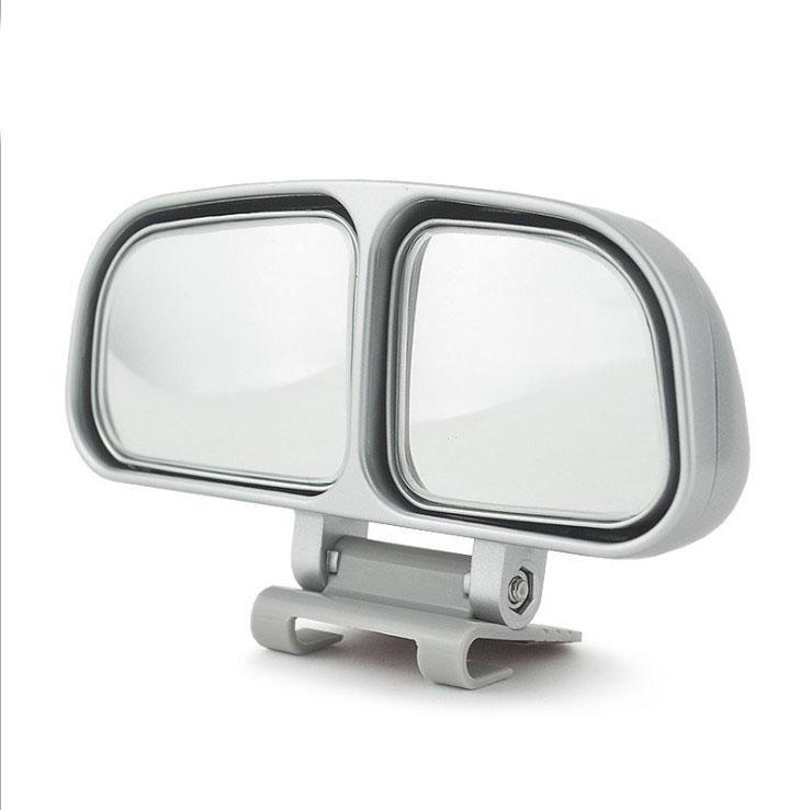 Car Rearview Mirror, Front and Rear Wheel Reverse Assist, 360 Degree Wide-angle High-definition Reverse Blind Spot Mirror