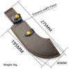 1PCS Fixed Blade Knife Leather Case Outdoor Camping Hunting Knife Cover  Carrying Pocket Tool Accessories for Knife Diy