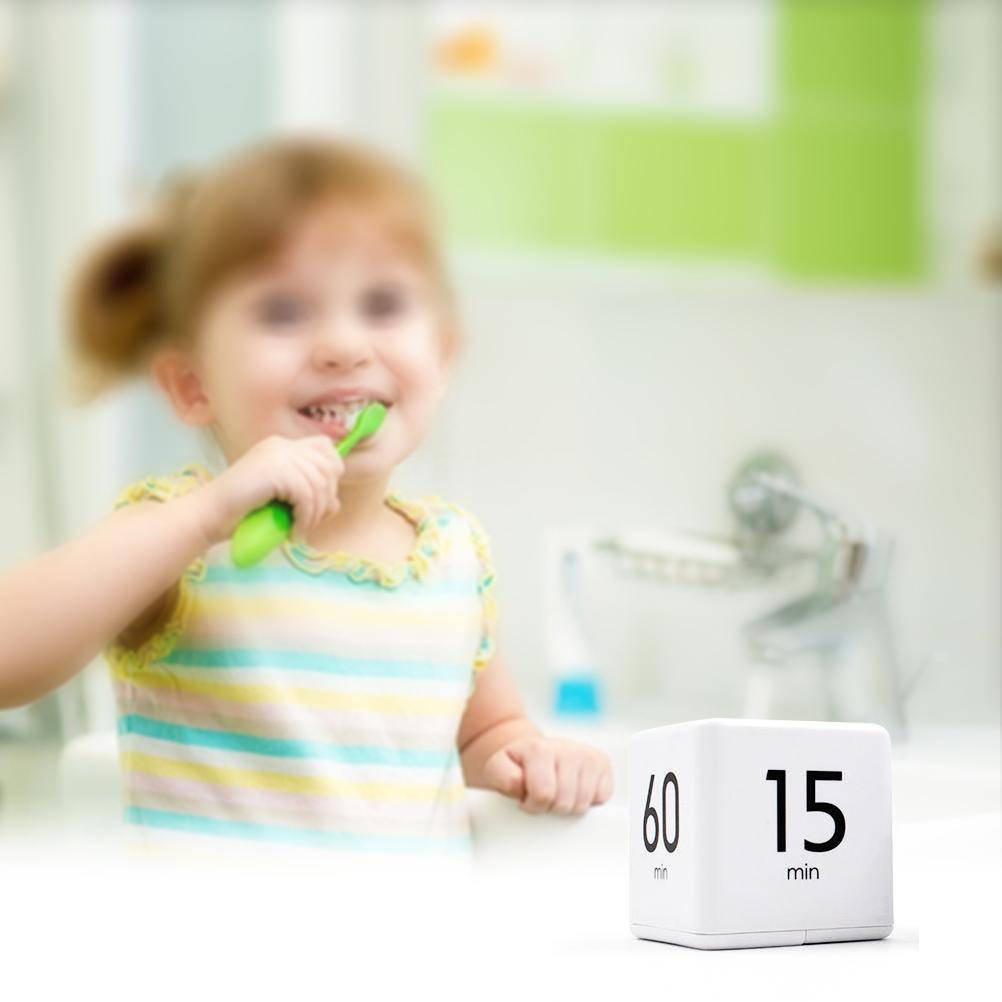 Cube Timer Kitchen Timer Preset Timer for 15/20/30/60 Minute