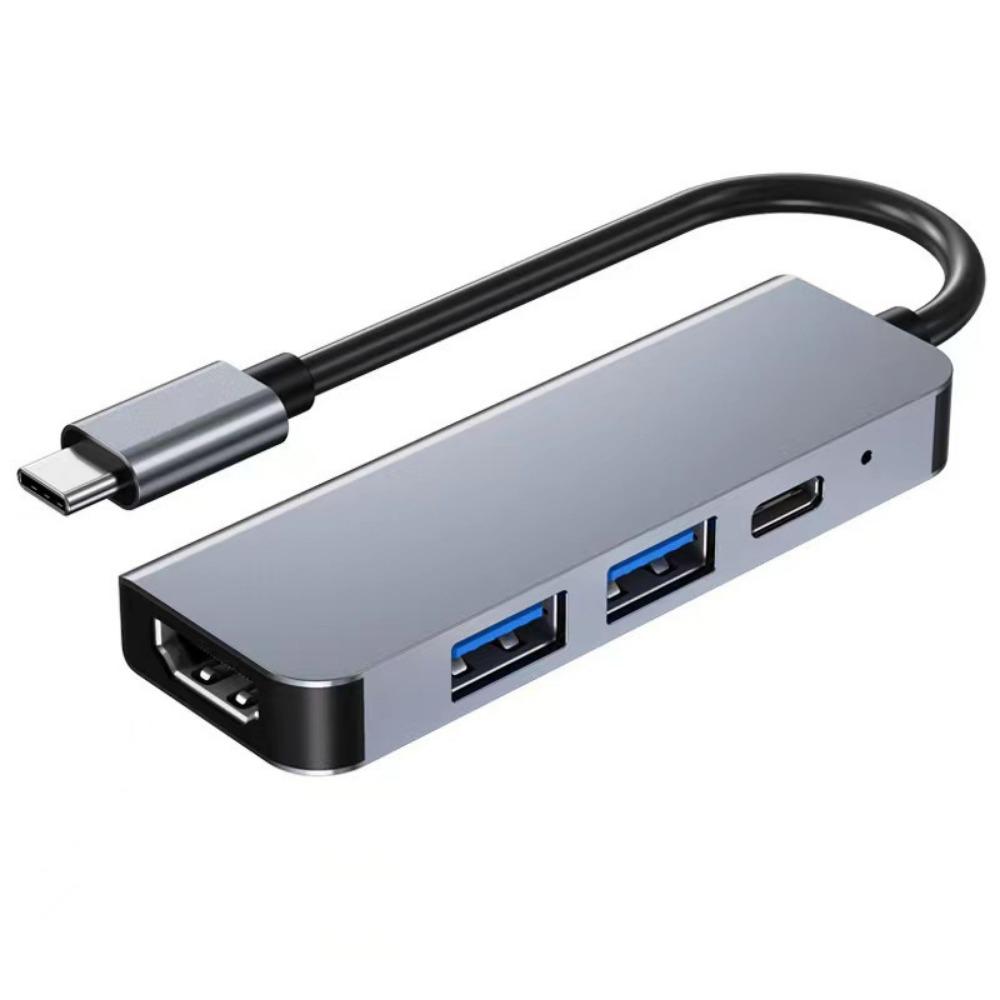 

8-в-1 USB C-концентратор с портом Ethernet, многопортовый адаптер типа C, док-станция для ноутбука 4in1 hdmi usb pd