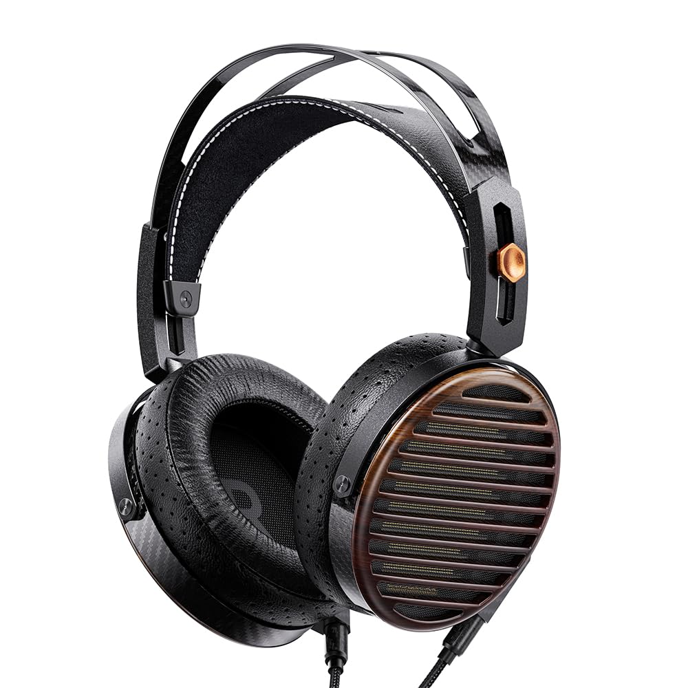 FIIO FT7 Black Headphones from an Authorized Japanese Includes Serial Headphones with Large Planar Magnetic Drivers (FIO-FT7-B) [Ships Retailer,