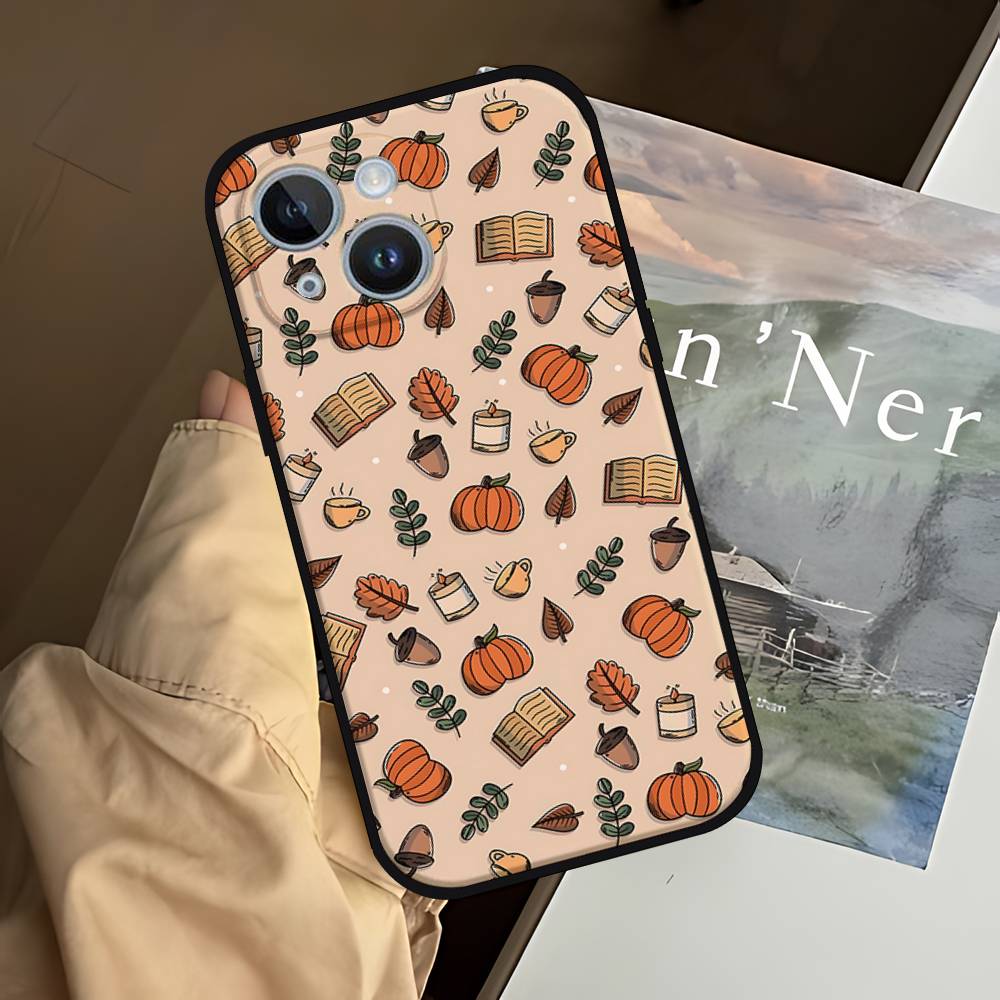 Halloween Black Phone Case That Fits For IPhone 17,16,15,11,13,14 Pro Max,Plus,X,Xr,Xs Max,13Mini