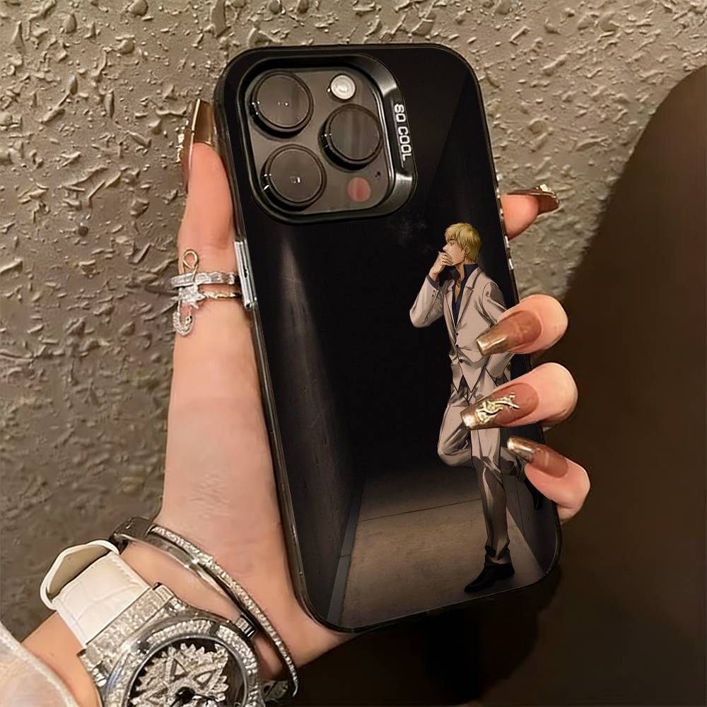 GTO Great Teacher Onizuka Phone Case For iPhone 17,16,15,14,13,12,11 Plus,Pro Max,XS,Colorful Silver Black Cover