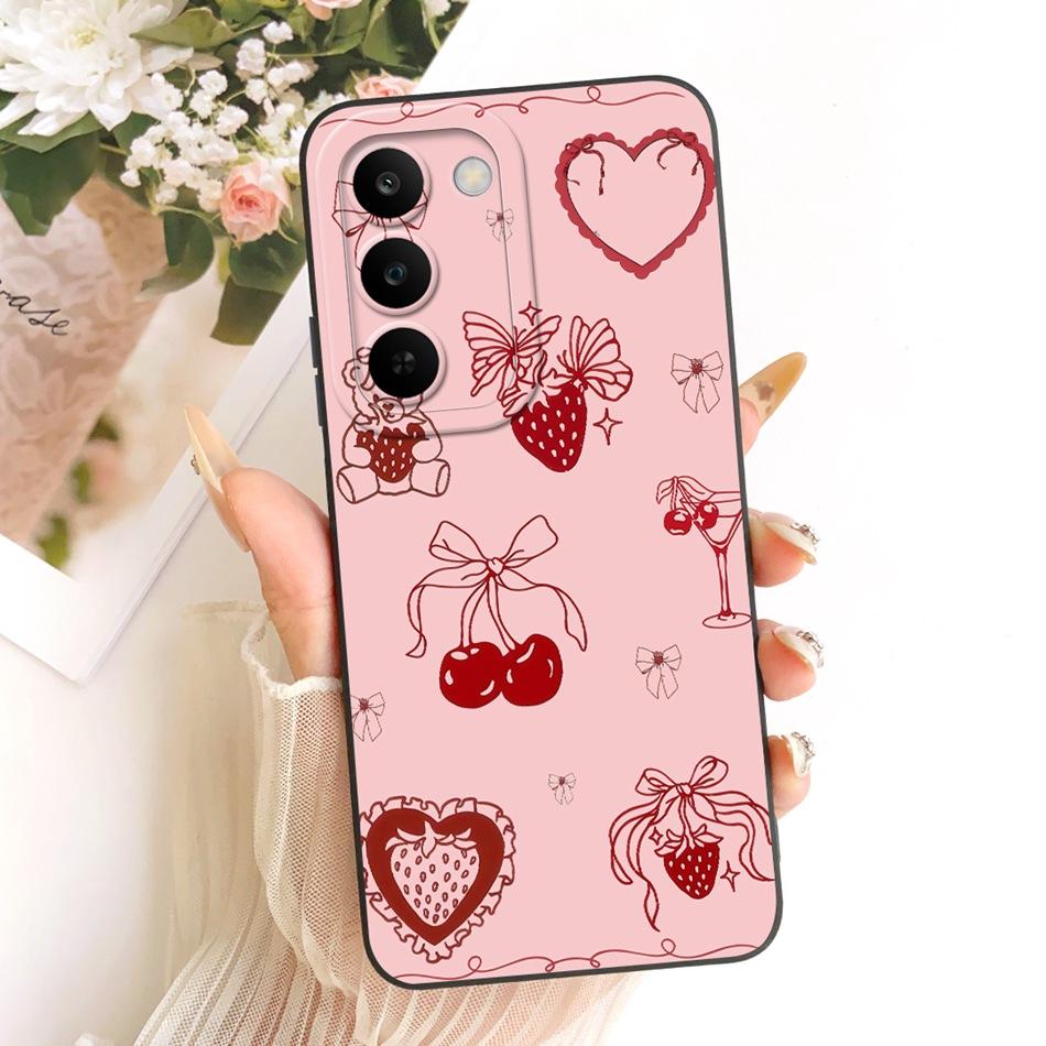 Für Realme C83 Niedliche Katze Blume Cartoon Handyhülle Für Realme C83 C 83 5G Weiche Silikonhüllen Stoßfänger