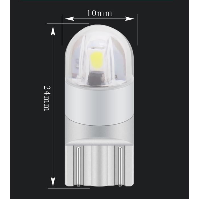 T10 W5w Led Feu de Position Veilleuses 12v 6000K Blanc 168 194 Led Clignotant Pour Ampoule Plaque Feux de Gabarit Voiture Moto