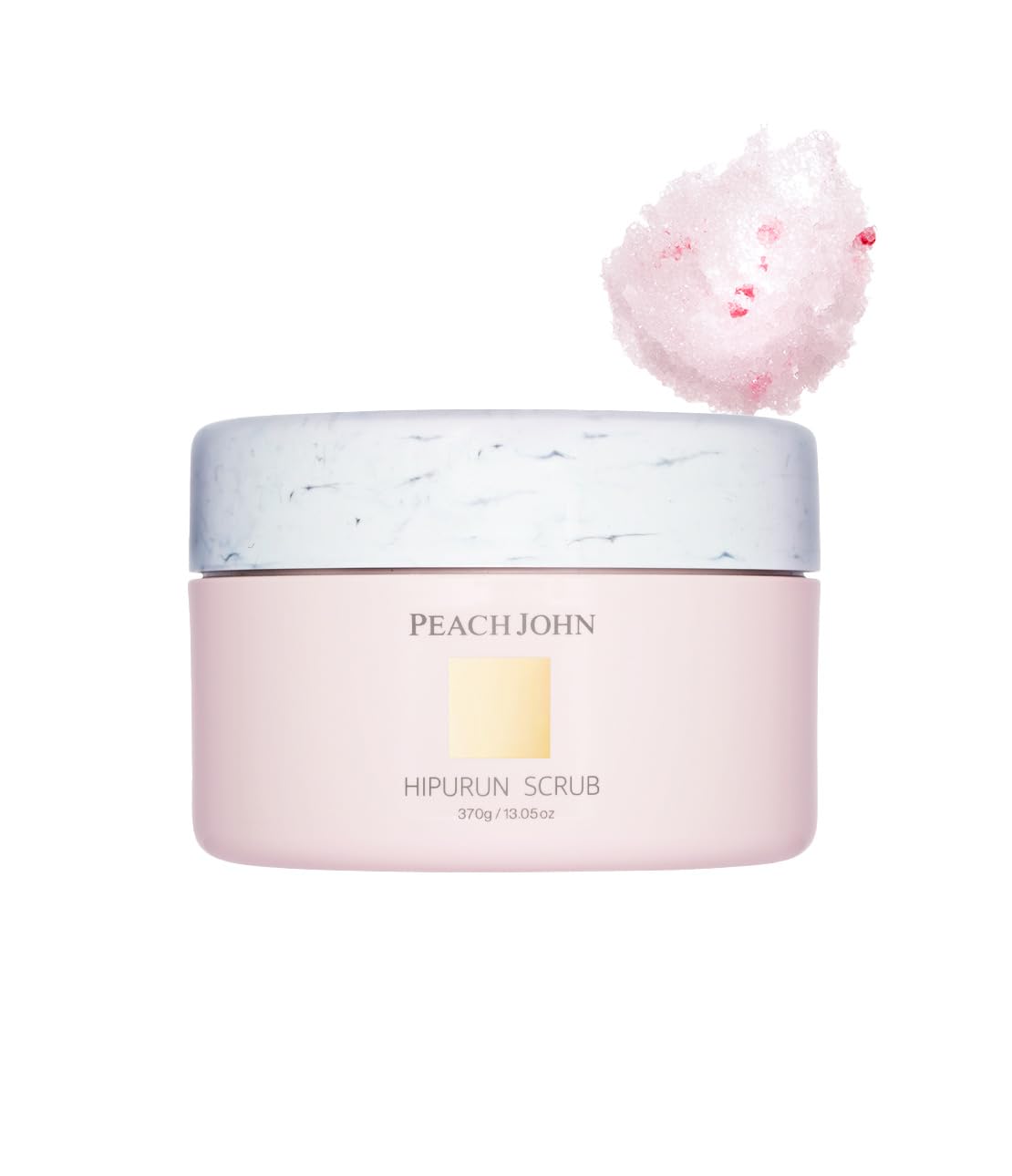 

PEACH JOHN Hip Run Scrub 370g Body Moisturizing Moisturizing Beauty Dead Skin Collaboration with Akari [Official] [Body Scrub, Soap, Darkening,