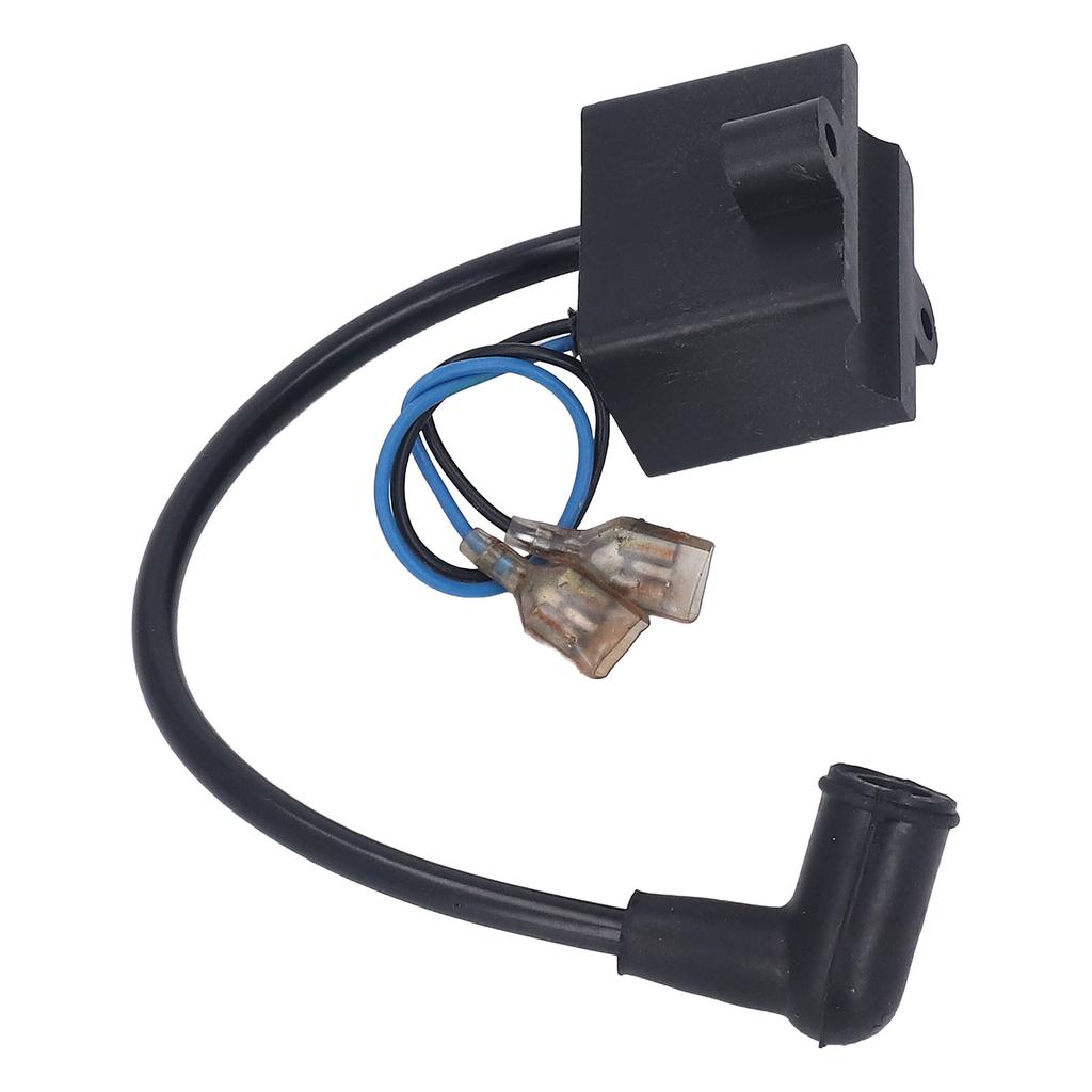 CDI Magneto Ignition Coil Metal Rubber with Spark Plug Ignition Coil Module for 49cc 60cc 80cc Bikes Replacement