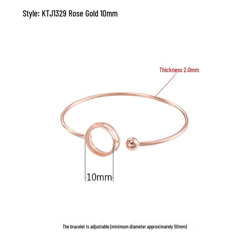 

Жіночий відкритий браслет з срібла 925 проби з інкрустацією бурштином та бірюзою 10-14 мм 925 Silver