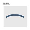 For Zeekr 7X 2024 2025 Super Suede Armrest Rear Metal Panel Trim Cover Interior Decoration Sticker Modification Accessories
