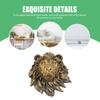 Imitation Copper Lion's Head Wall Sculpture Scene Pendants Bedroom Decorations Hanging Sculptures Home Animal