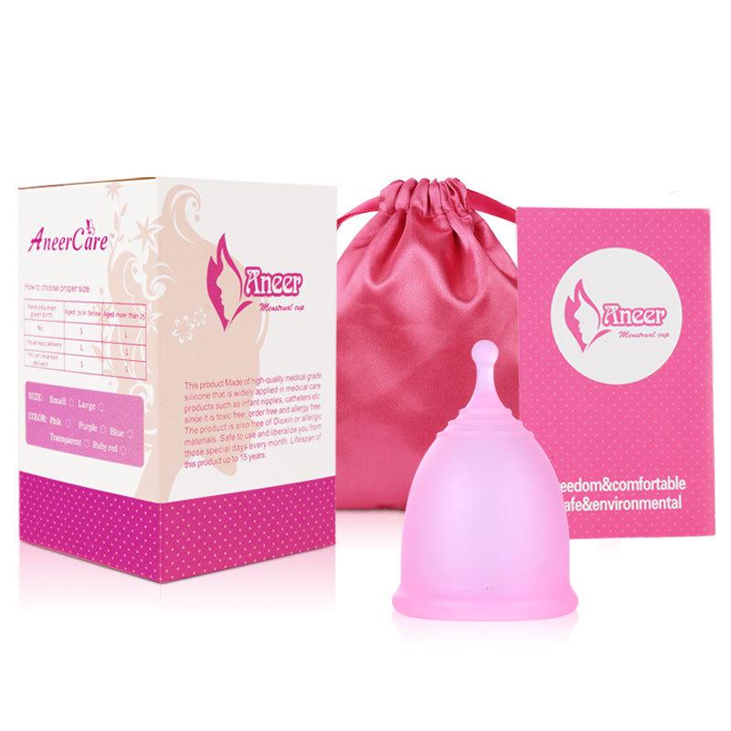 Silicone Menstrual Cup: Reusable Alternative to Sanitary Pads for Women