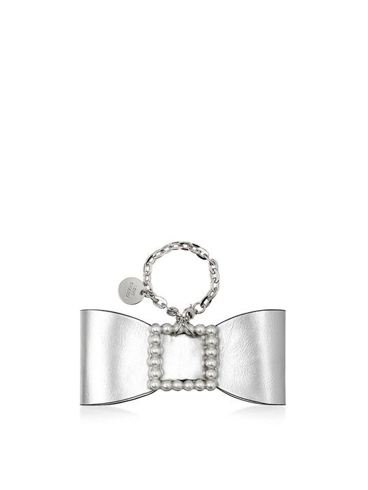LOVE CHARM Love Charm Illa Pearl Ribbon Charm