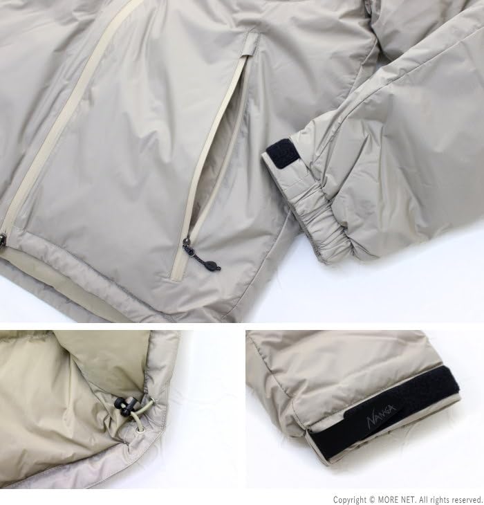 NANGA Men's Aurora Down Jacket N1AJMYH5 M.GRY Mocha Gray