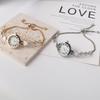 Classic Exquisite Shell Small Dial Watches Love Heart Bracelet Watch Fashion Rhinestone Ladies Wristwatch Clock Gift Reloj Mujer