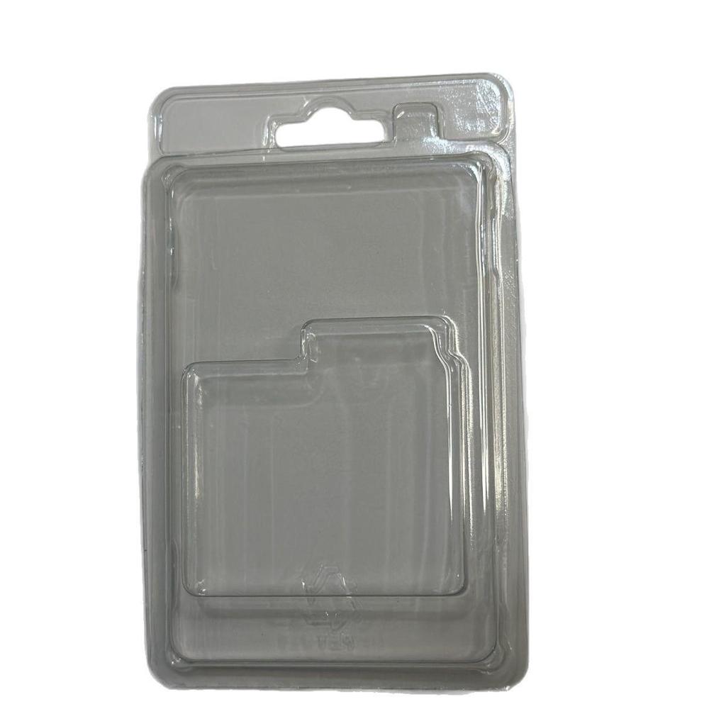 PET Blister Box with Lid for Mini CDs: Includes Color Chain, Key Ring, and Back Card Fixing