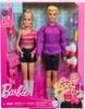 Barbie Fashionistas Set with 2 Fashion Dolls & 6 Accessories - Ken Roller Skating Fashion Doll 65th Anniversary Collection (Amazon Exclusive)