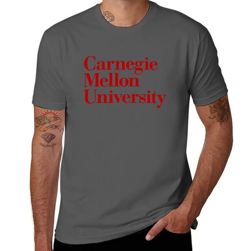 Carnegie Mellon TShirt Casual Lightweight Short Sleeve Top