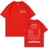 Jesus Paid It All Receipt Christian Bible Verse Tshirt Fashion Aesthetic Oversized T Shirts Men Women Casual Cotton Tshirts