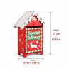 Freestanding Wooden Christmas Mailbox Long-Lasting Santa