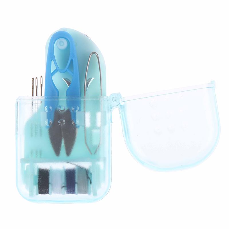Home Travel Portable Mini Portable Sewing Kit Sewing Box Sewing Tool Box Needle