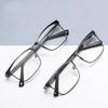 New Metal Full Frame Eyewear Anti Blue Light Blocking Presbyopia Reading Glasses for Man Woman Business Eyeglasses +1.0 To +4.0