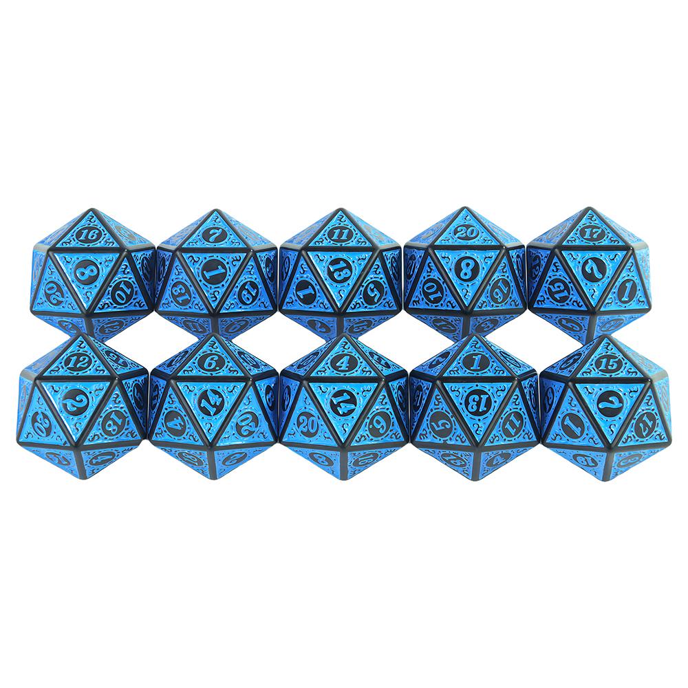 DND D20 Dice 10pcs Polyhedral Dice for Table Board Roll Playing Games