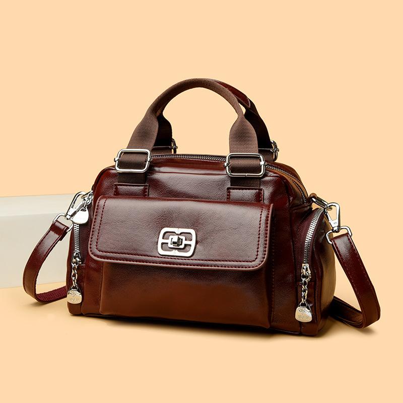 Tasche mit großem Fassungsvermögen Modische Handtasche Umhängetasche für Pendler