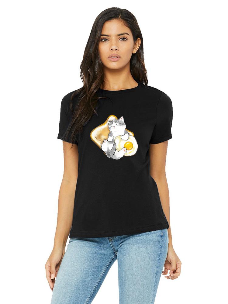 

Летние повседневные черные хлопковые топы с короткими рукавами и принтом, женские футболки с круглым вырезом и котами, футболки с мультяшным рисунком