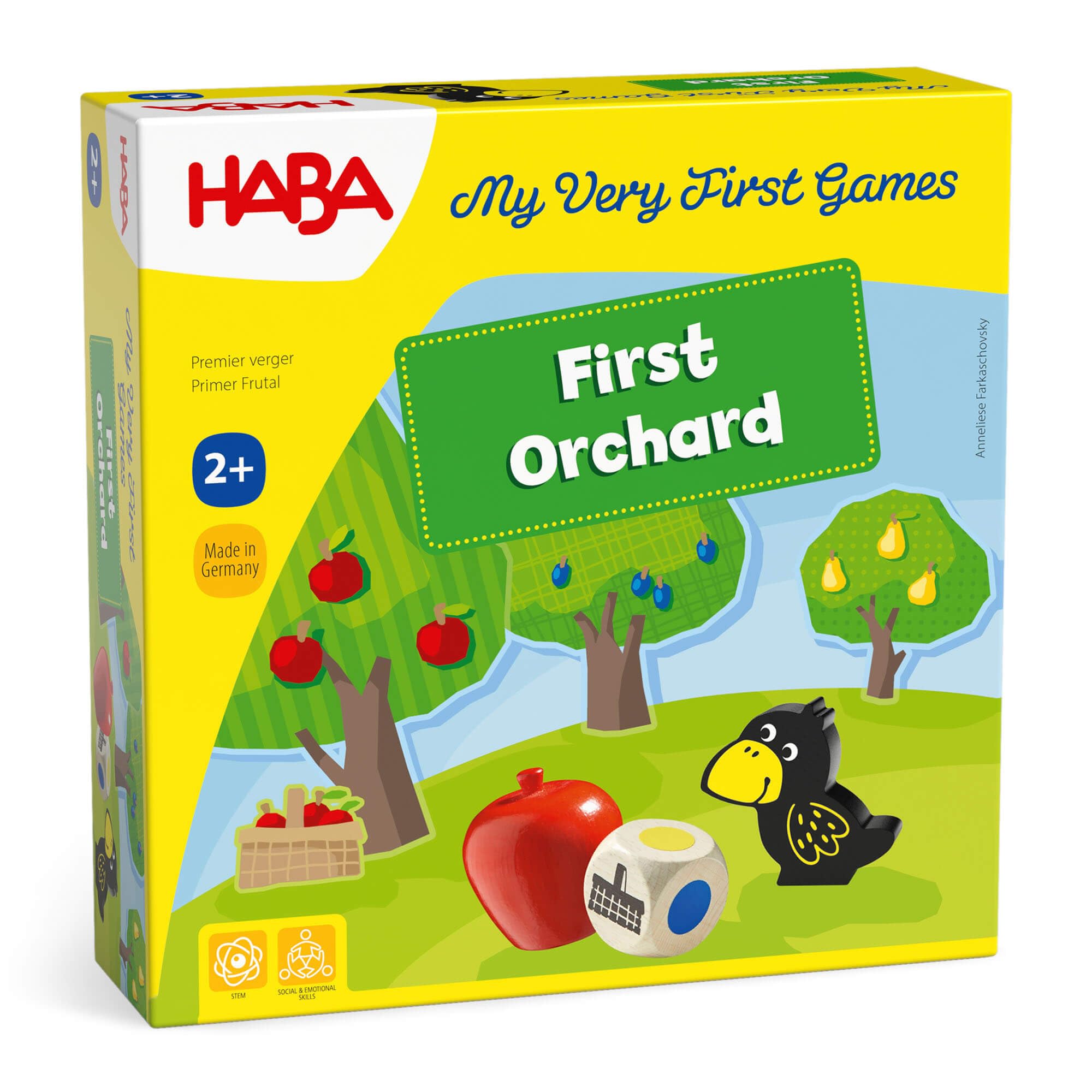 

Haba Первая игра Защитите фрукты от ворон 3177